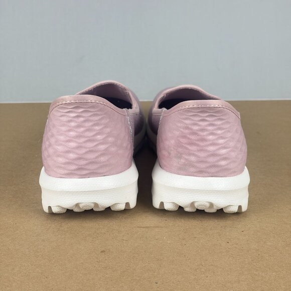 Skechers Slip-Ins Go Walk 5 Joy Vela Shoes Womens 6 Mauve Pink Memory Foam - Picture 4 of 11
